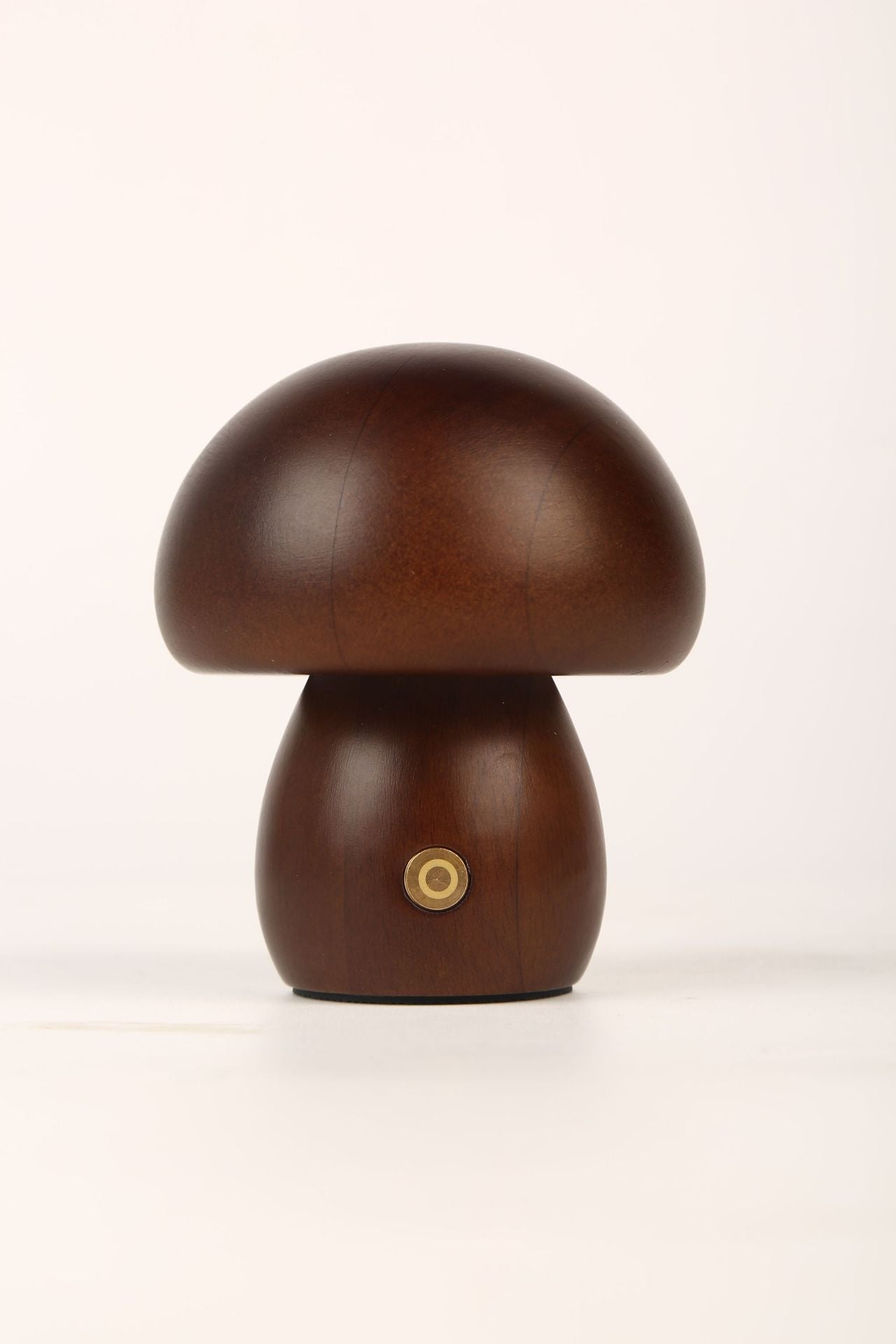 Wooden Mushroom Rechargeable Touch Lamp