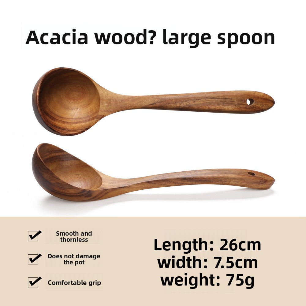 Acacia Wooden Kitchen Utensils