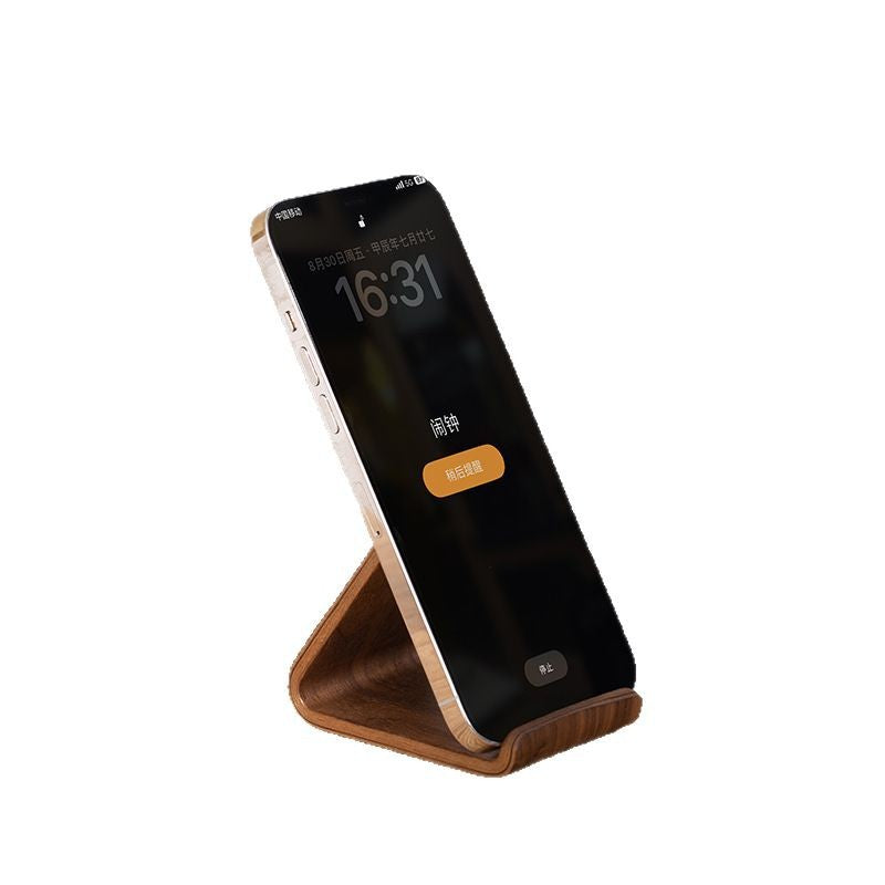 Walnut Wood Mobile Phone Stand