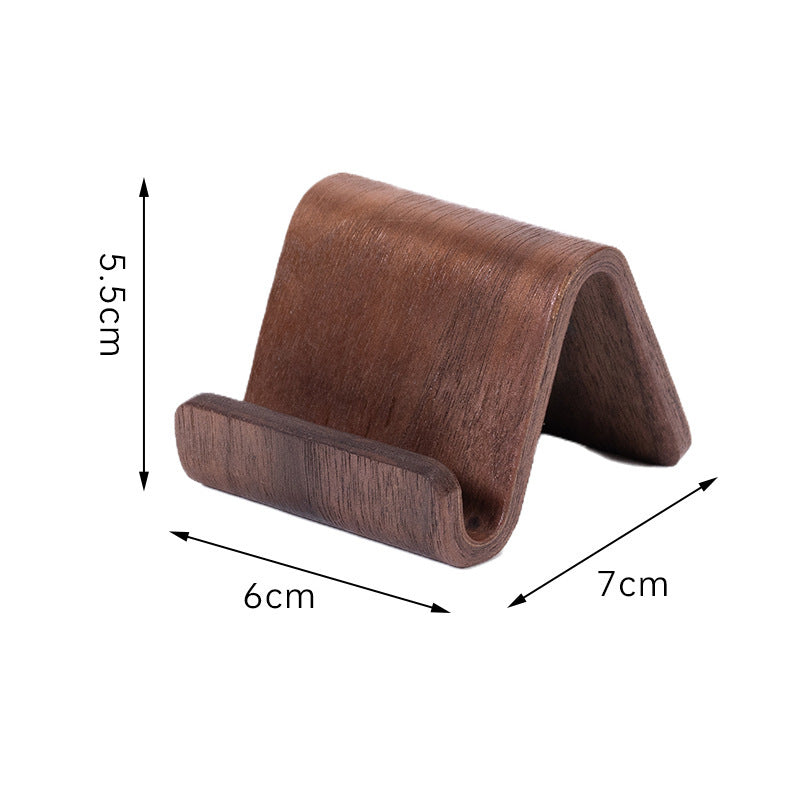 Walnut Wood Mobile Phone Stand