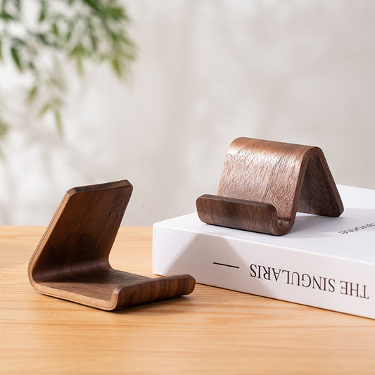 Walnut Wood Mobile Phone Stand