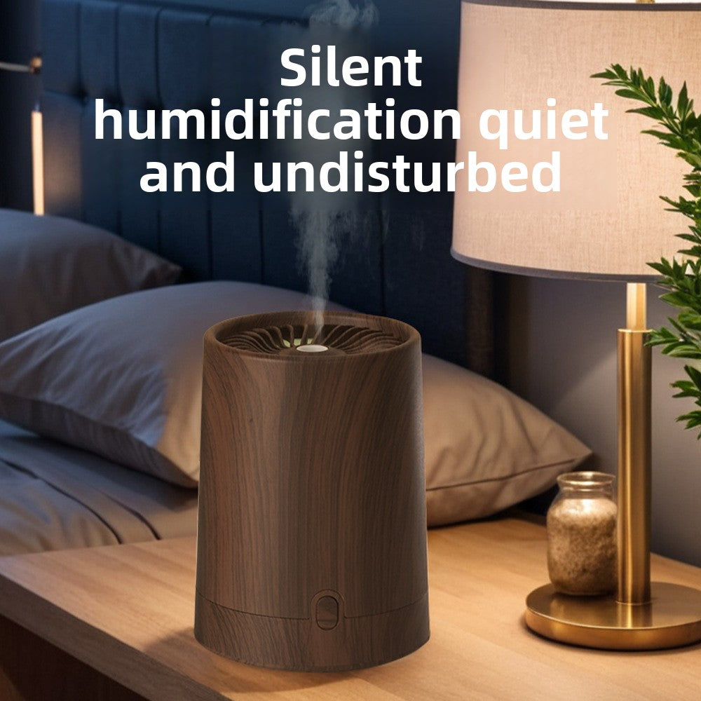 Wood Grain Ultrasonic Aromatherapy Humidifier