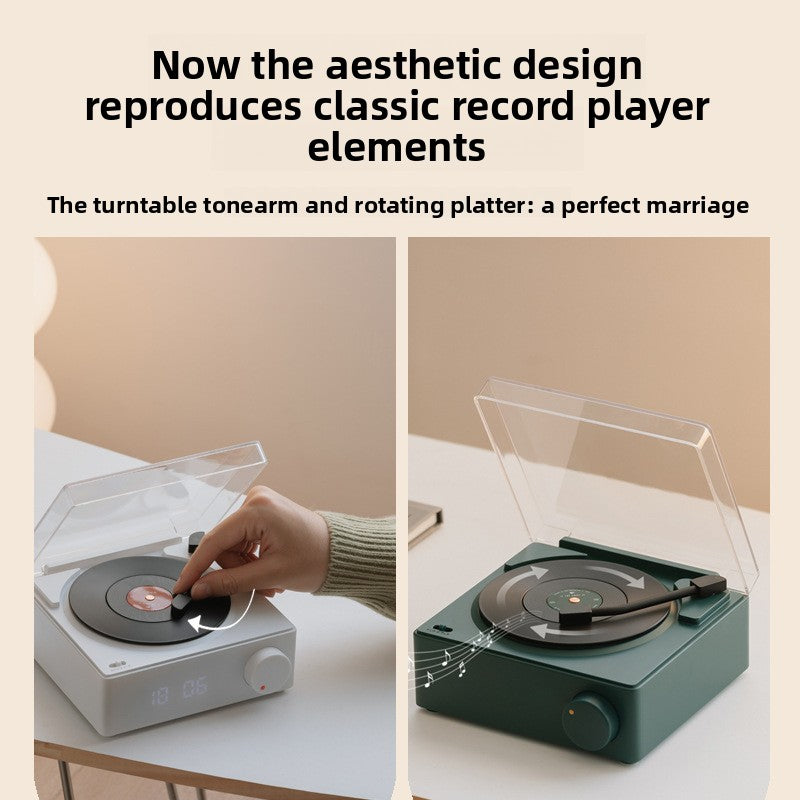 Mini Vinyl Bluetooth Speaker