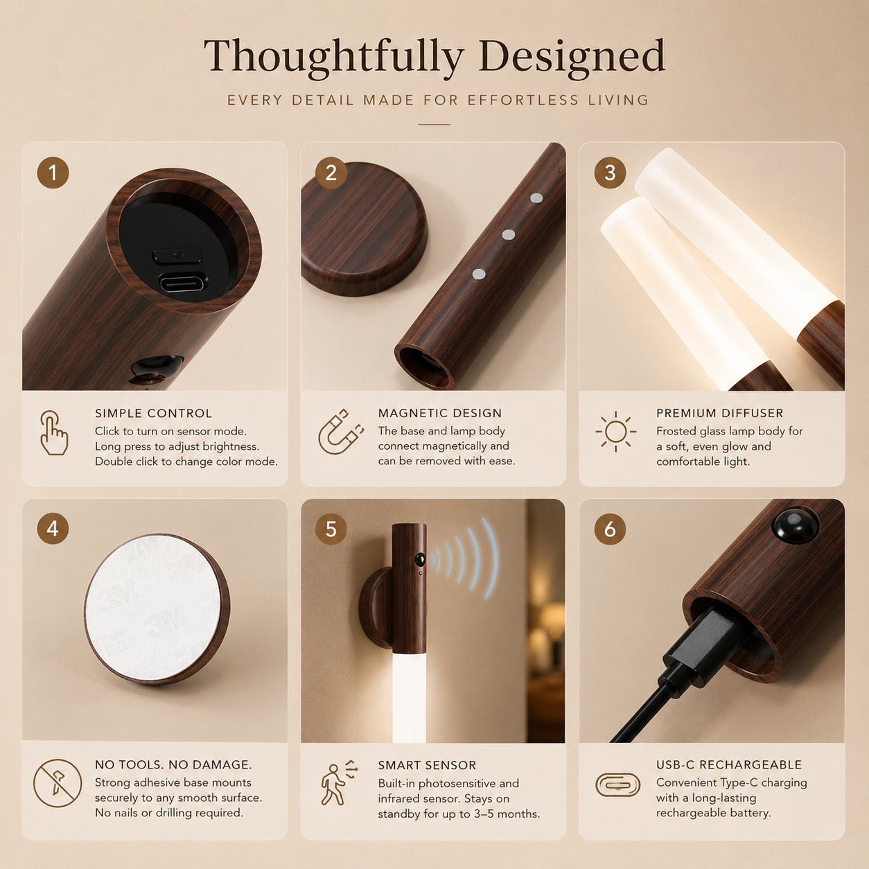 MotionSense™ Alder Sconce