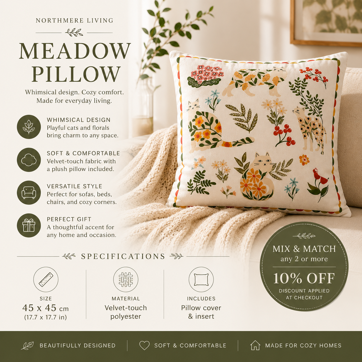 Meadow Pillow